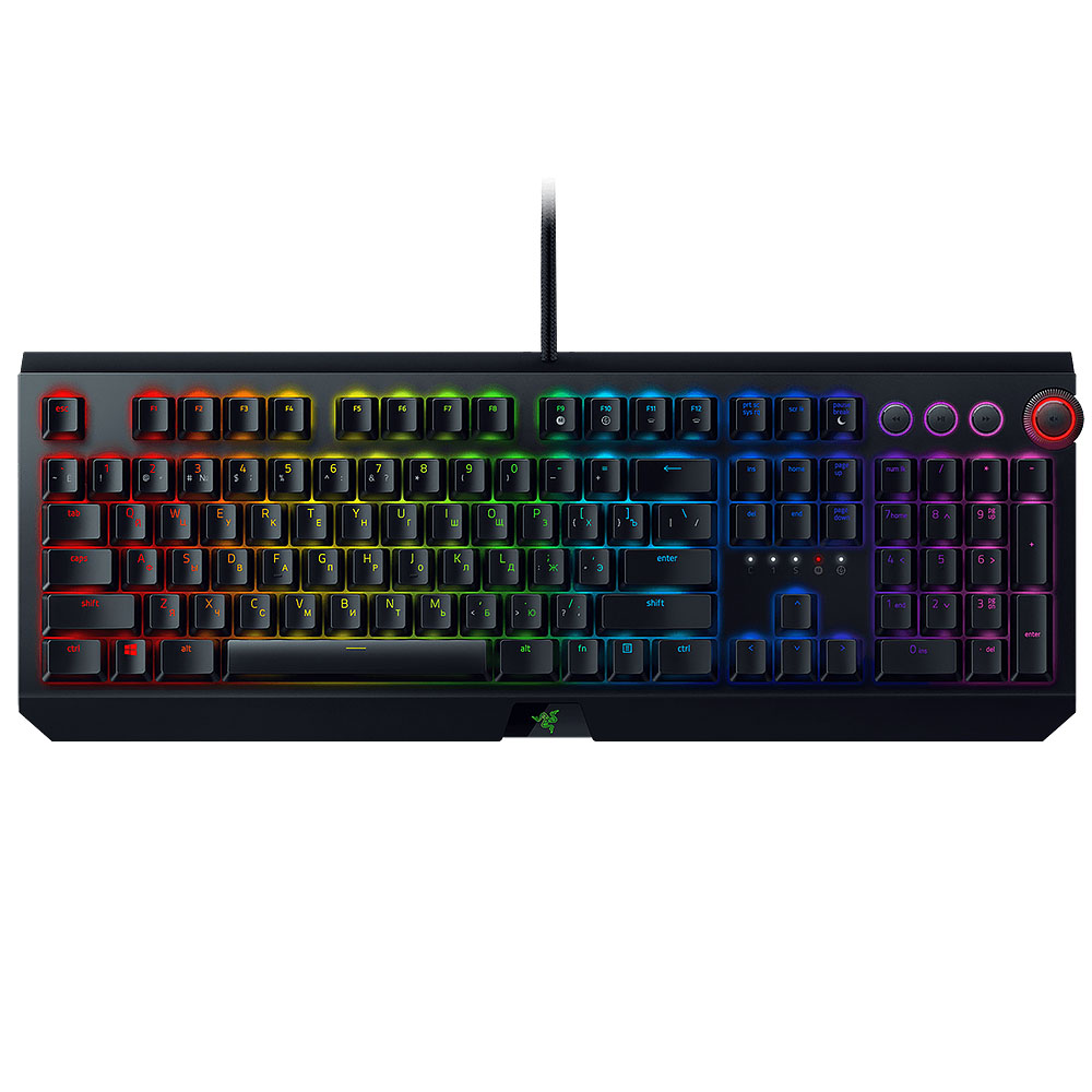 Клавиатура Razer Blackwidow Elite Green Switch