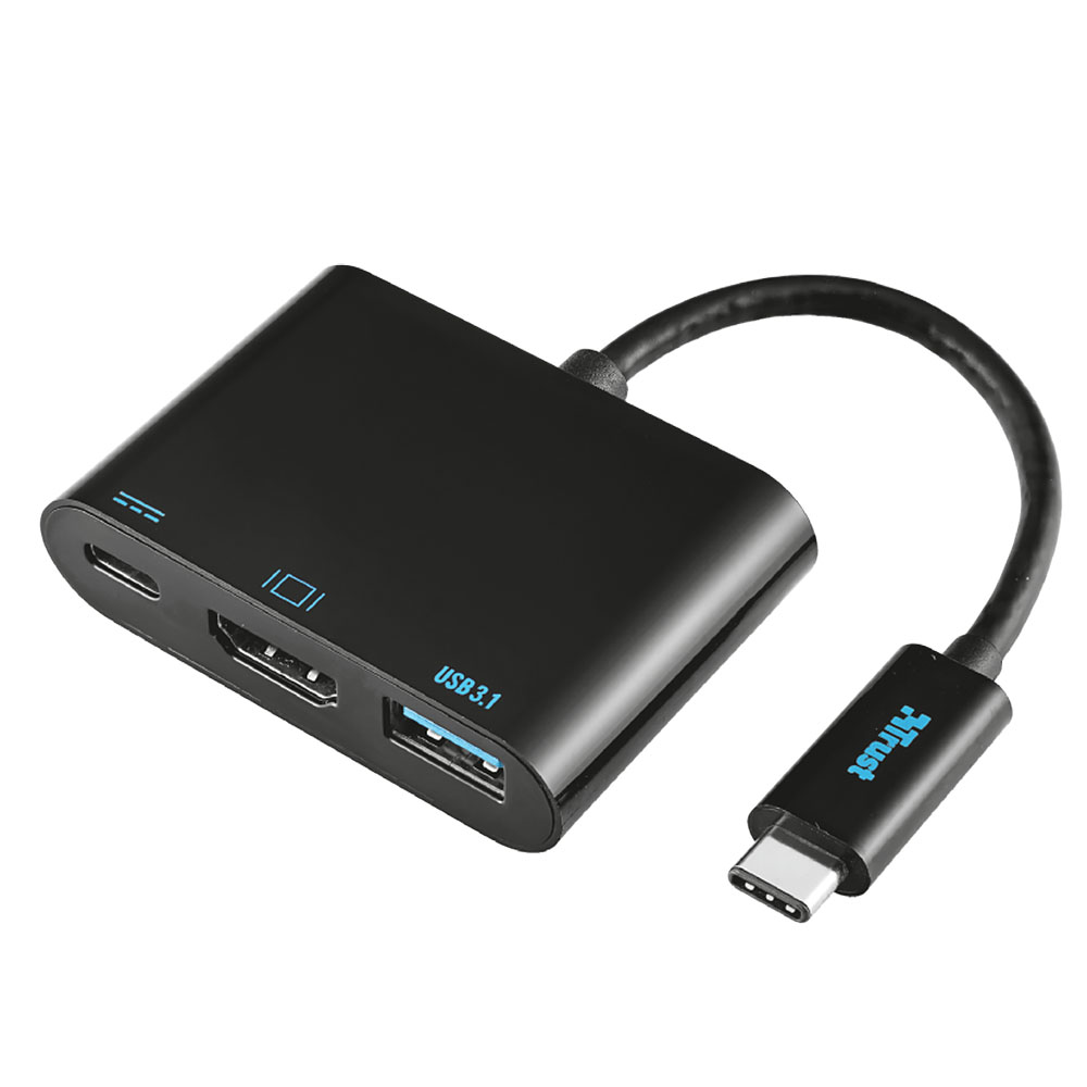 Адаптер Trust USB-C Multiport