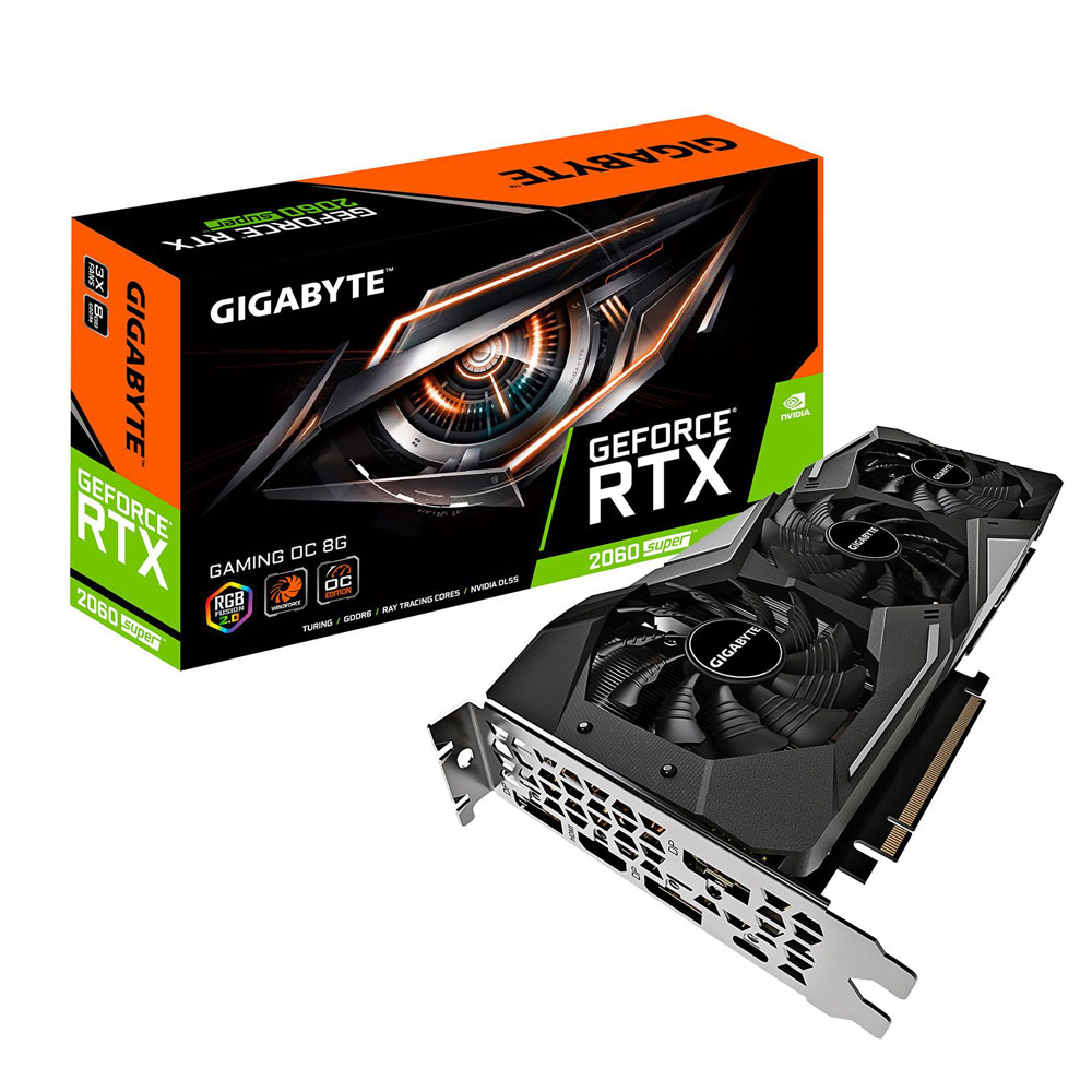 Видеокарта GIGABYTE GeForce RTX 2060 SUPER Gaming OC 8GB GDDR6 192bit