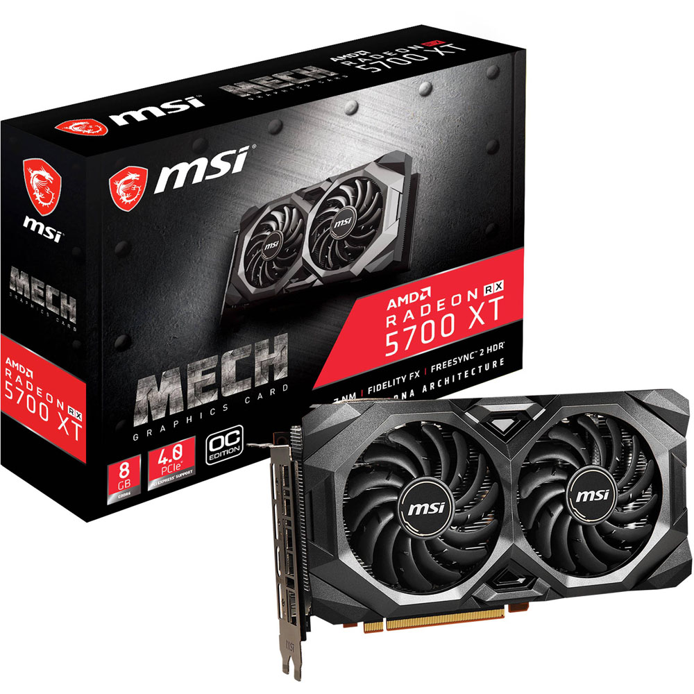 Видеокарта MSI 8GB RX 5700 Mech GP OC