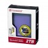Внешний жесткий диск HDD Transcend StoreJet 25H3P 2 ТБ