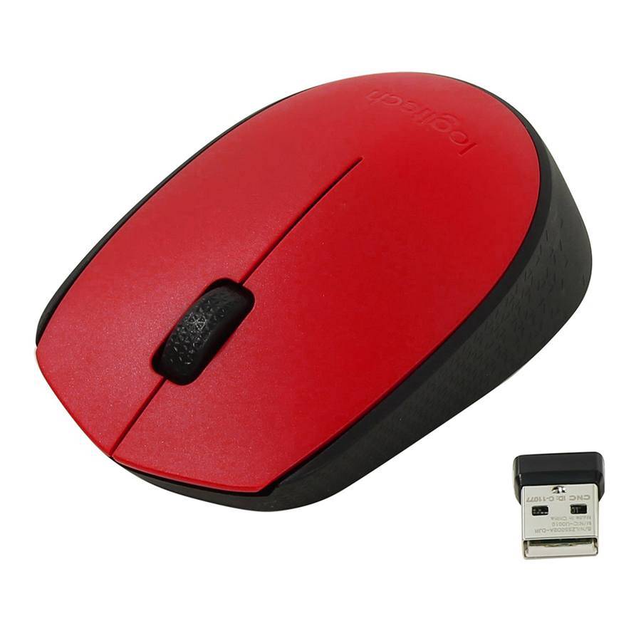 Компьютерная мышь Logitech M171 RED