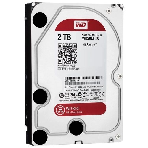 Внутренний жесткий диск Western Digital Red 2TB WD20EFAX