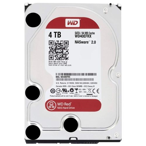 Внутренний жесткий диск Western Digital Red 4TB WD40EFRX