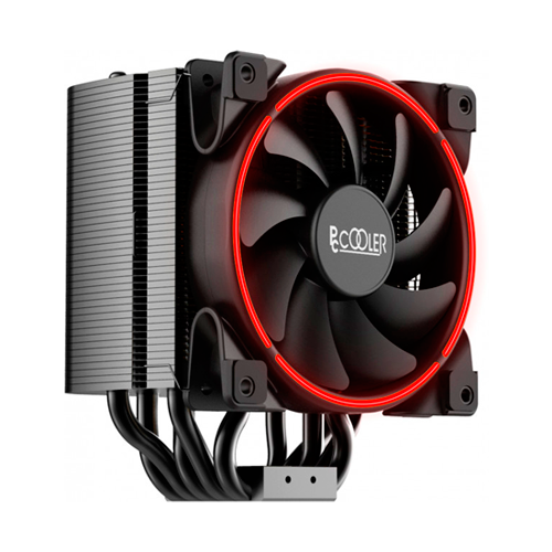 Кулер для процессора Pccooler GI-H58UB CORONA Red