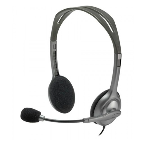 Компьютерная гарнитура Logitech H111 Dark Silver