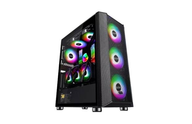 Компьютерный корпус PCCooler GAME 7 BLACK+FX-120-3