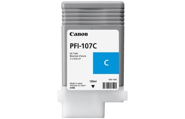 Картридж Canon PFI107 C 130 ml