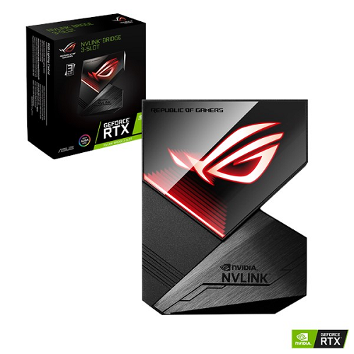 Мостик для видеокарт ASUS ROG GeForce RTX NVLink