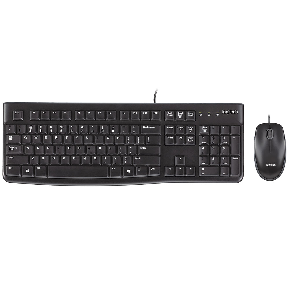 Клавиатура и мышь Logitech MK120