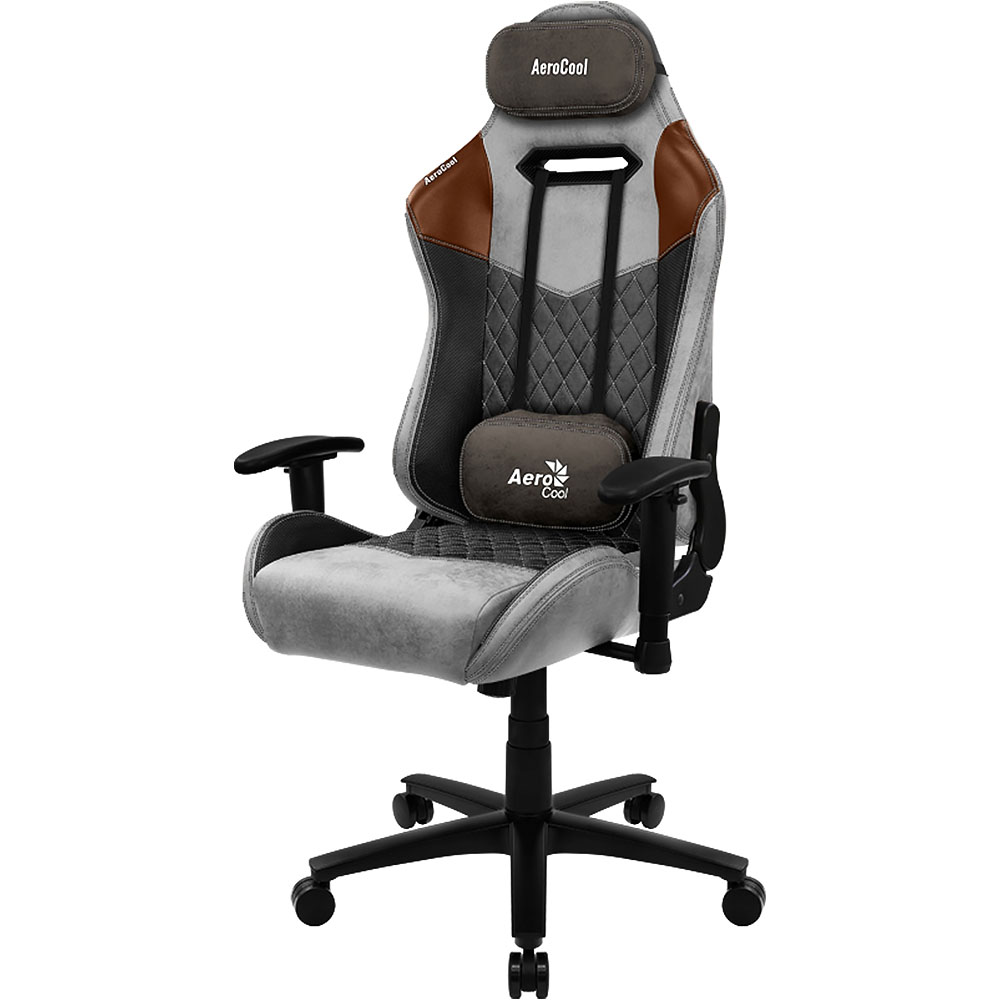 Кресло компьютерное игровое AeroCool Duke Tan Grey