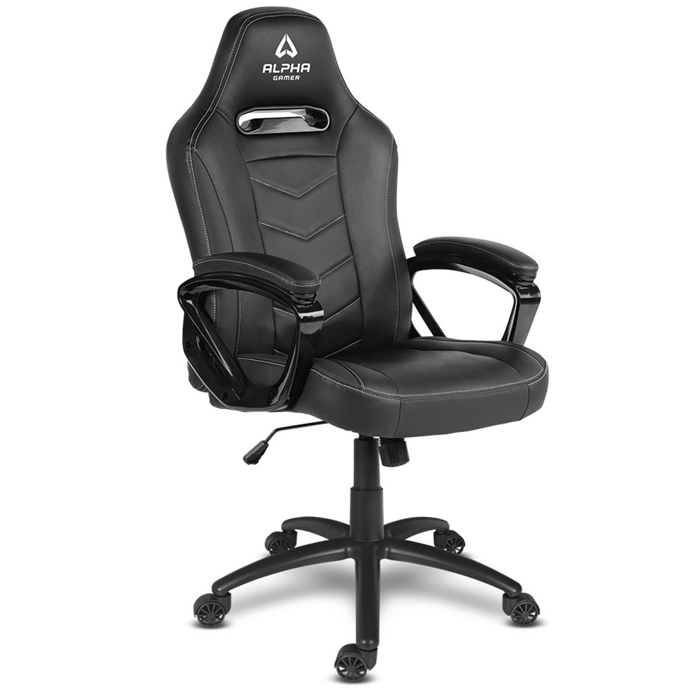 Кресло компьютерное игровое Alpha Gamer Kappa Black