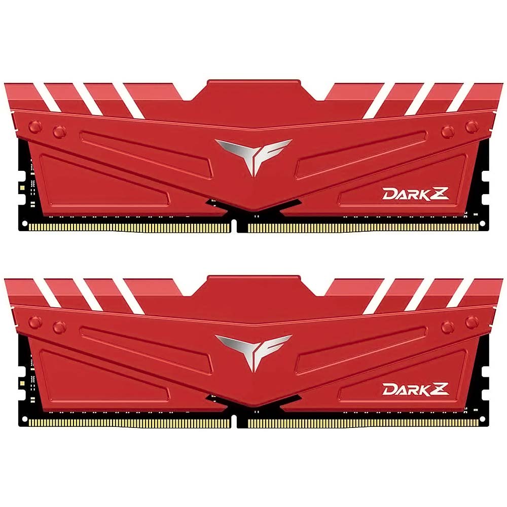 Оперативная память TeamGroup T-Force Dark-Z Red DDR4 32gb (2x16gb) 3200Mhz