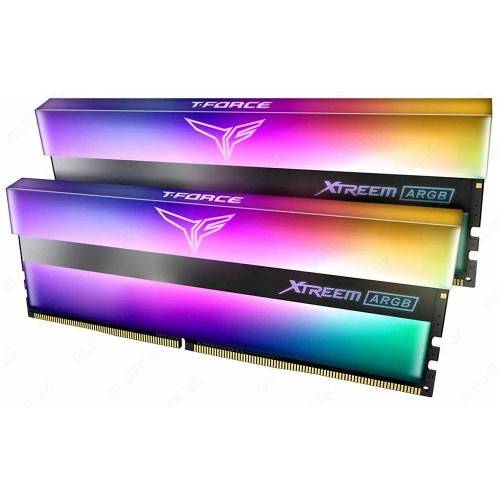 Оперативная память TeamGroup T-Force Extreem ARGB DDR4 16gb (2x8gb) 3200Mhz
