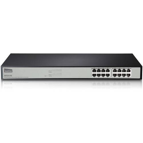Коммутатор Netis ST3116 16-портовый 10/100 Мбит/с