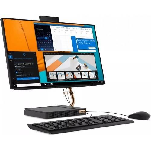 Моноблок в полном комплекте Lenovo IdeaCentre / i7-9700T / 8GB DDR4 / HDD 1TB / LED 24" / AMD Radeon R540X 2Gb / клавиатура и мышь