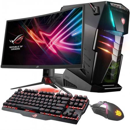 Игровой компьютер в полном комплекте
