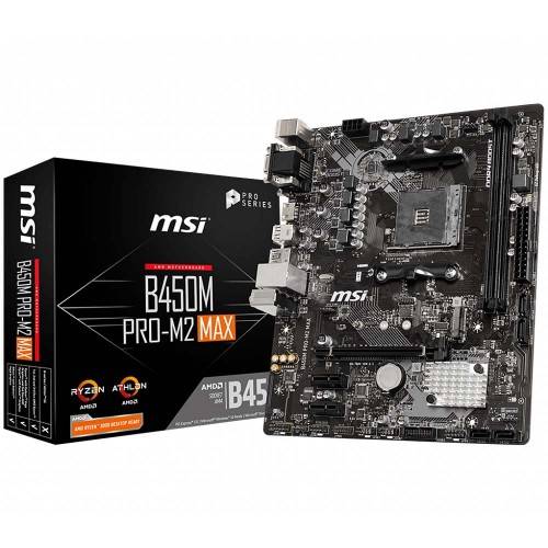Материнская плата MSI B450M PRO M2 MAX
