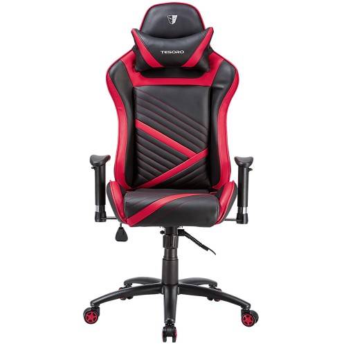 Кресло компьютерное игровое Tesoro Zone Speed F700 Red