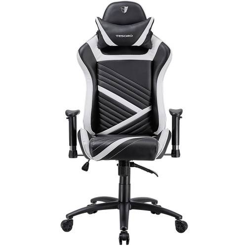 Кресло компьютерное игровое Tesoro Zone Speed F700 White